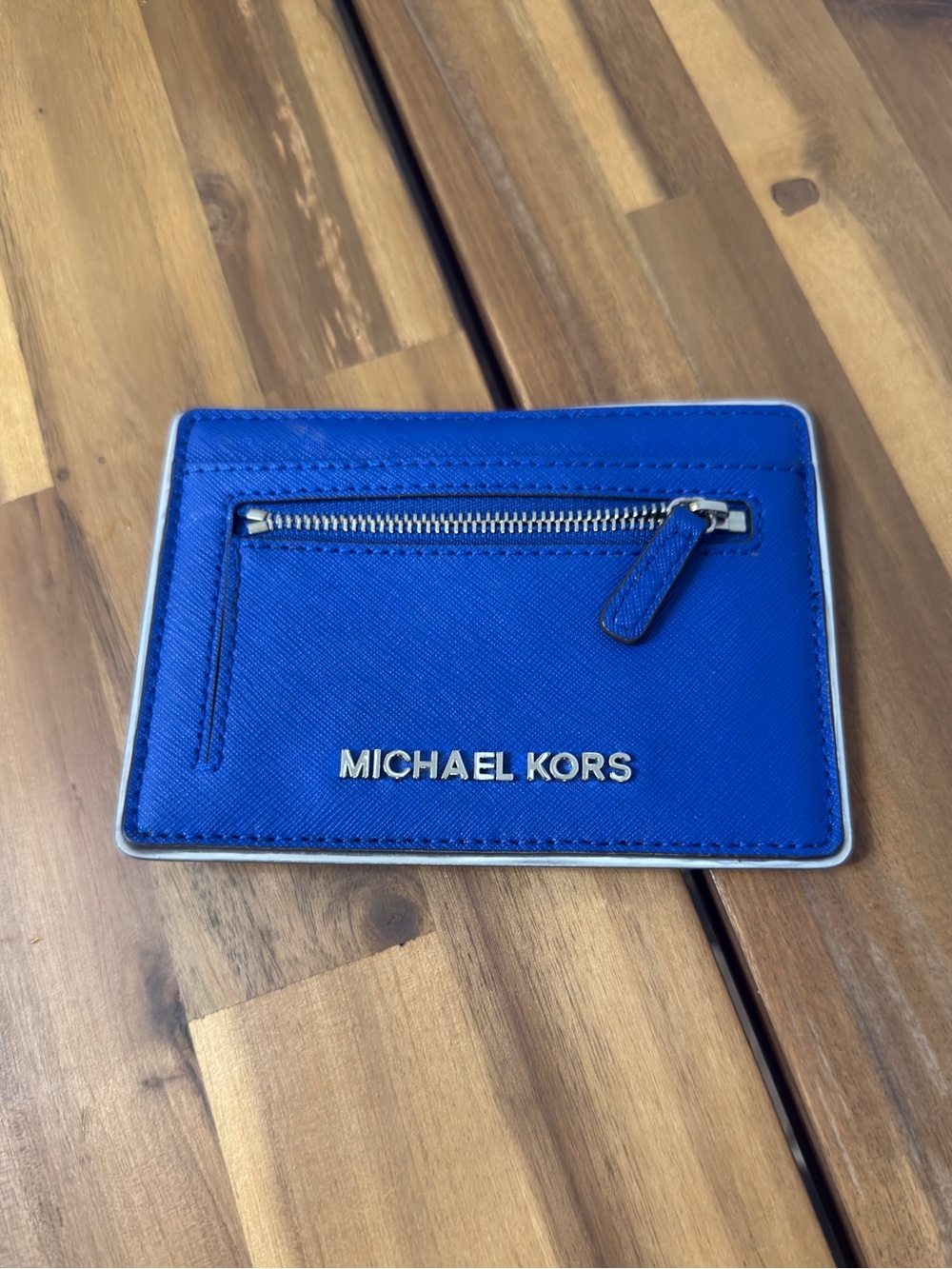 Michael Kors Electric Blue Card Wallet